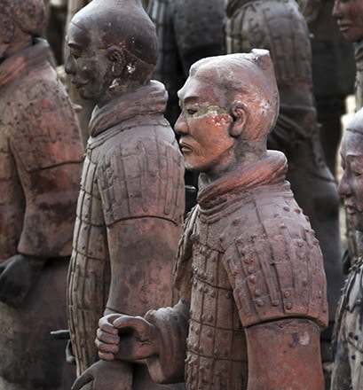 Se confronter à l’armée de terre cuite de Xi’an - Chine 