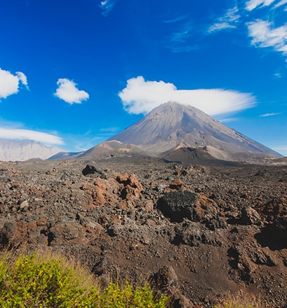 Admire the volcanic terrain of Fogo Island - Cape Verde 