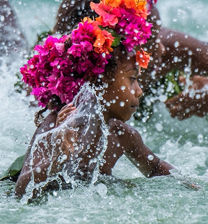 Assister au spectacle des Music Water Women - île Maewa, Vanuatu