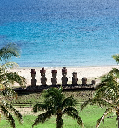 Découvrir les moaï - île de Pâques