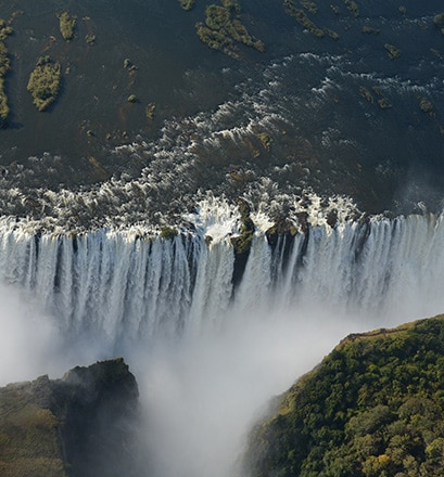 En plus : les chutes Victoria - Zimbabwe / Zambie 