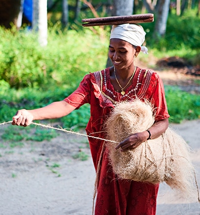 Entdecken Sie das lokale Leben in Vaikom, Kerala – Indien 