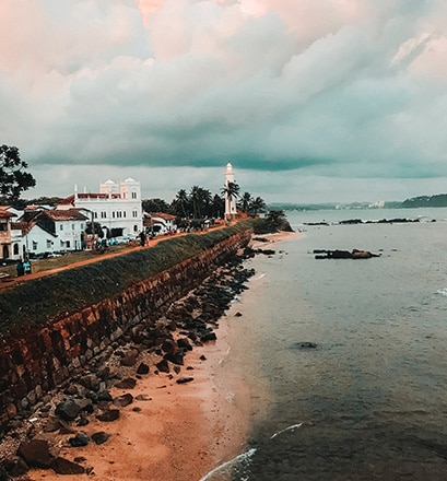 Se promener dans Galle, ancien port colonial - Sri Lanka 