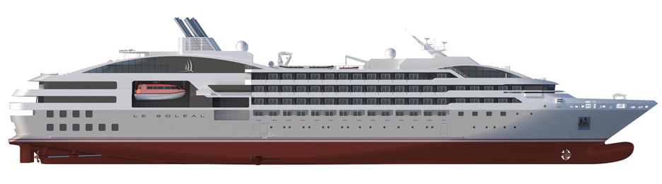 french cruise ship le soleal